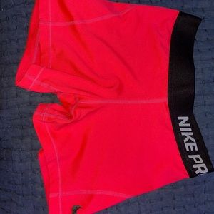 Youth/girl Hot pink Nike pros